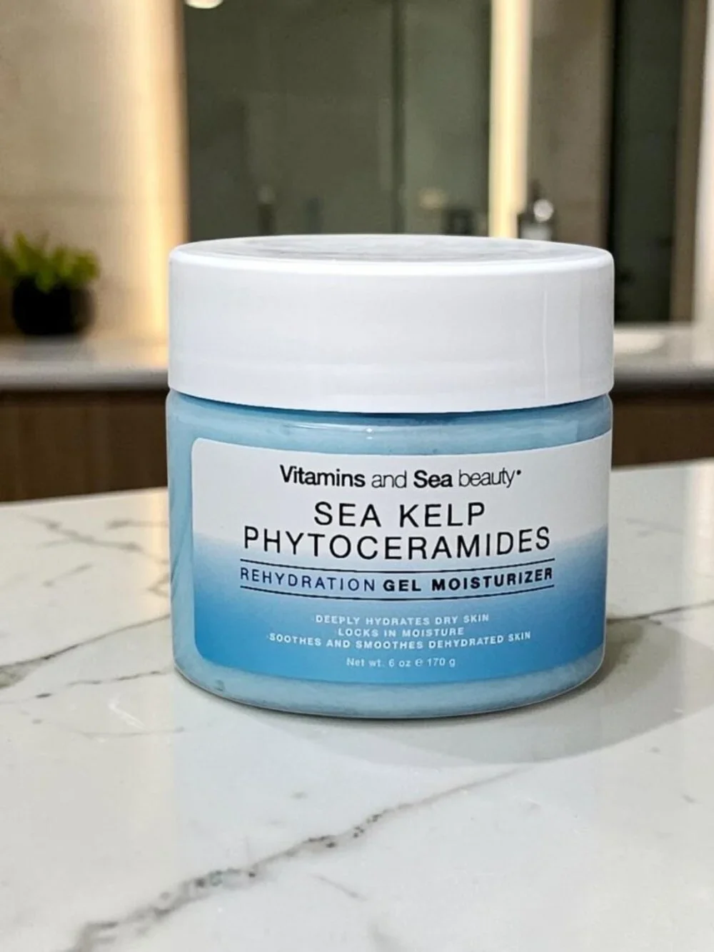Vitamins and Sea Beauty Sea Kelp Phytoceramides Rehydration Gel Moisturizer